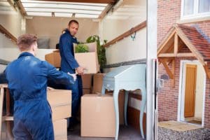 out of state moving company moving boxes