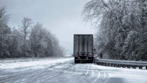 winter move truck